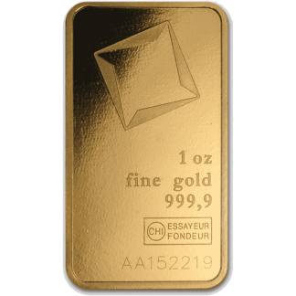 1 oz gold bar valcambi