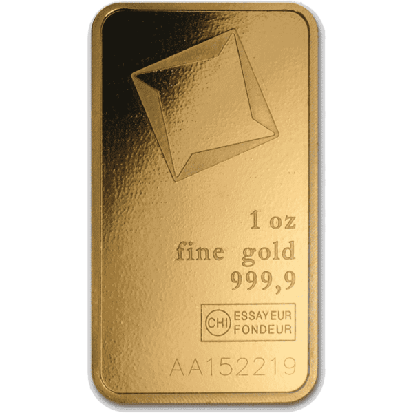 1 oz gold bar valcambi