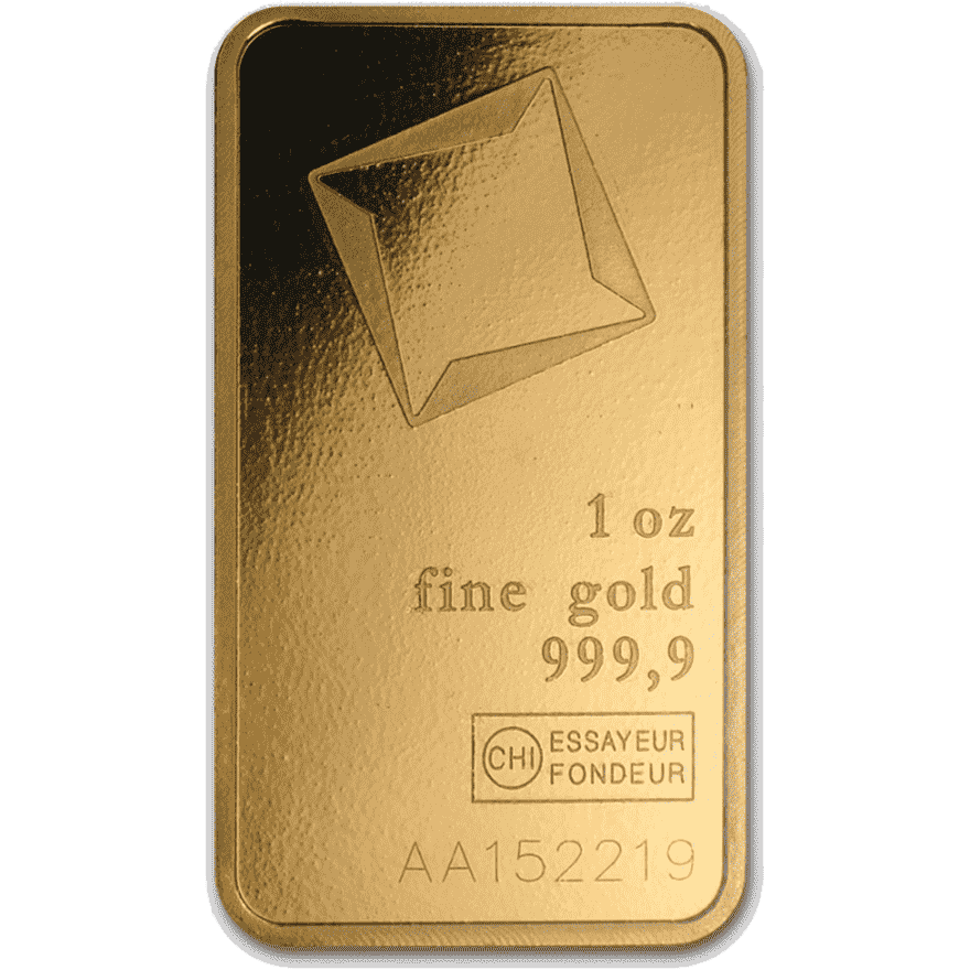 1 oz gold bar valcambi