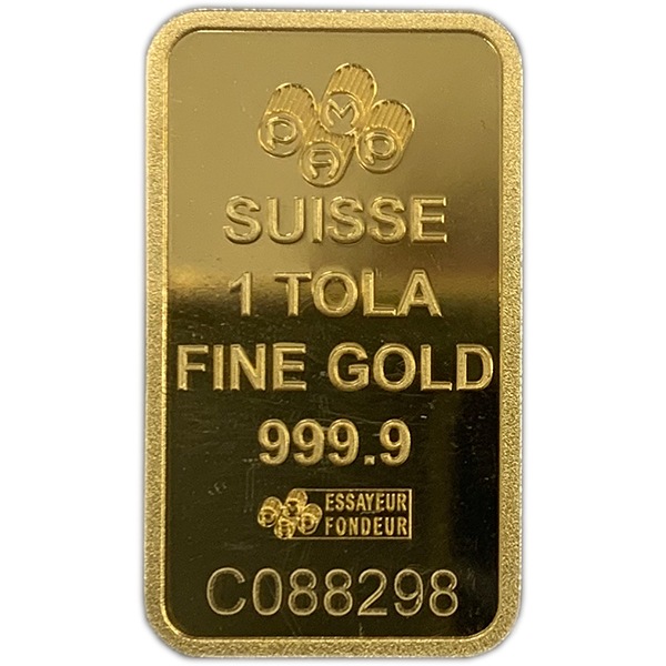 1 Tola Fine Gold Bar | Gold Investments