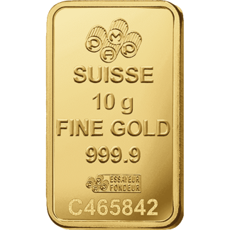 10g gold bar pamp fortuna