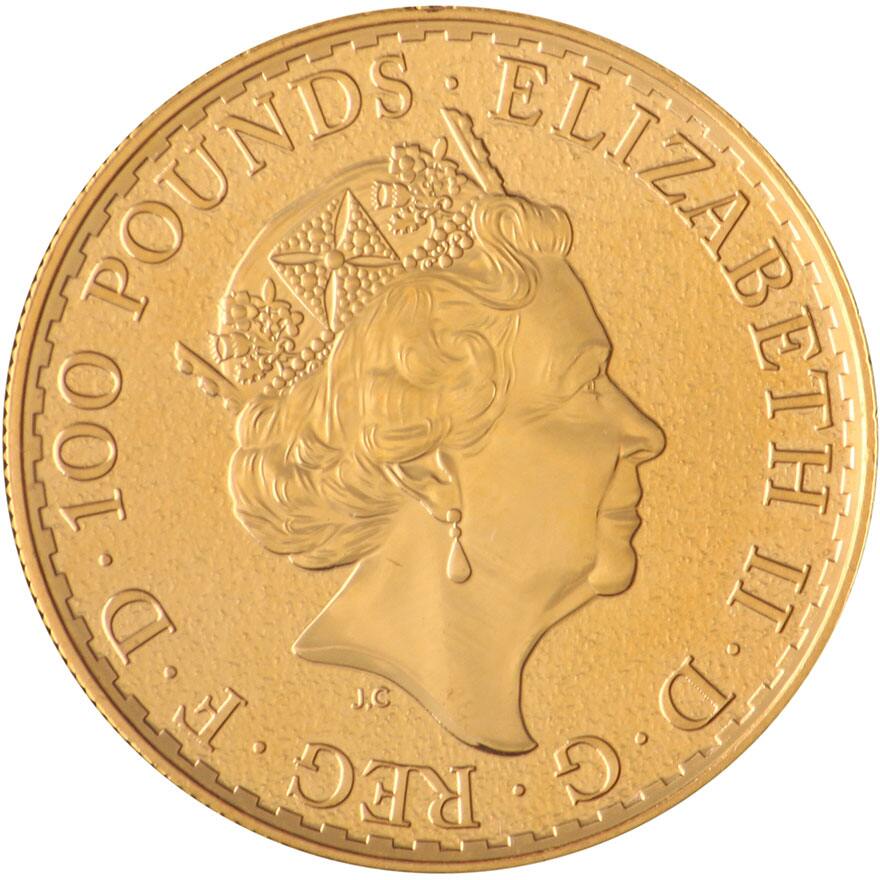 1oz britannia gold coin back