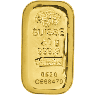 50g gold bar pamp suisse