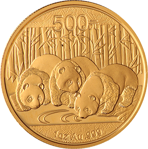 Chinese-Panda-1oz-Gold-Coin-Front