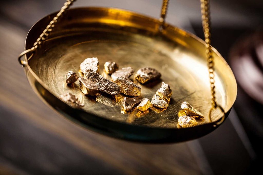 Gold rush nugget