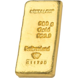metalor bars 500g