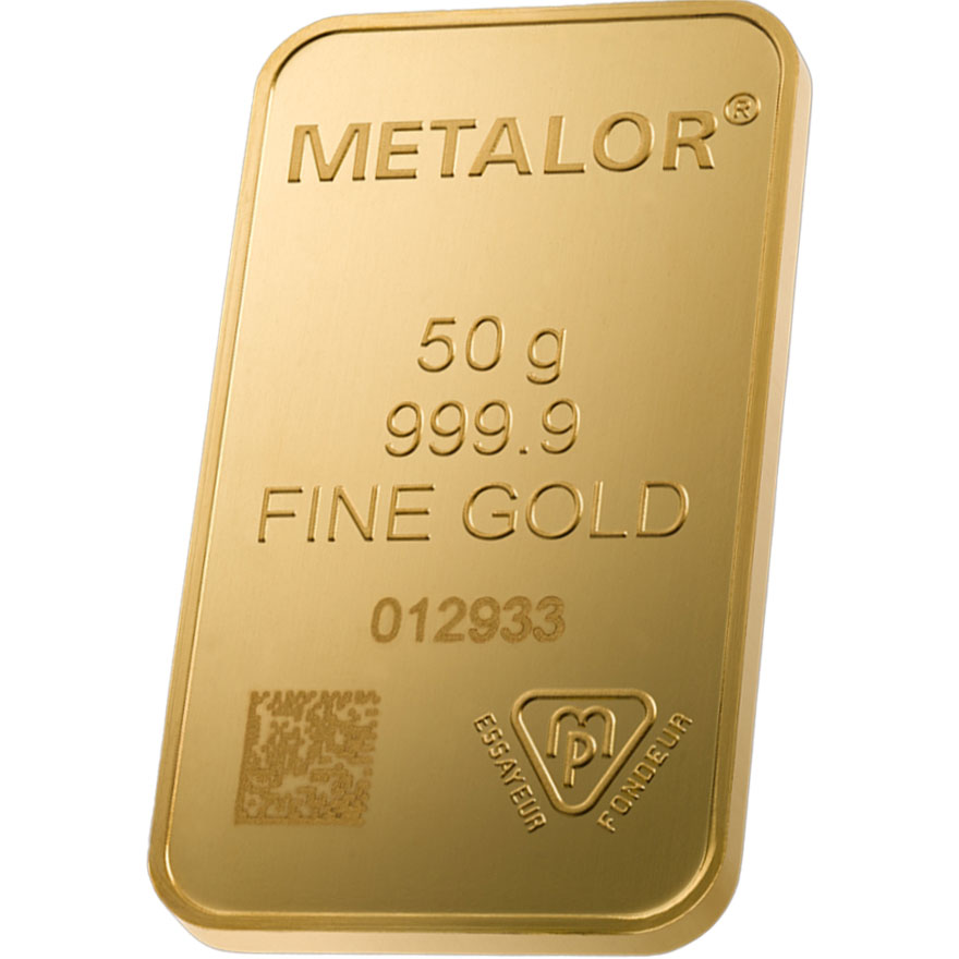 50g Gold Bars
