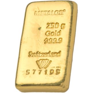 metalor bars 250g