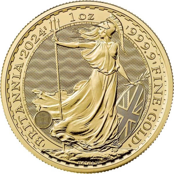1 oz britannia charles iii gold coin 2024 back