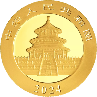 Reverse side of an investment-grade bullion coin available to buy from Gold Investments UK