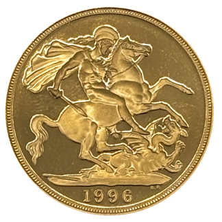 Obverse side of an investment-grade gold bullion coin available to buy from Gold Investments UK